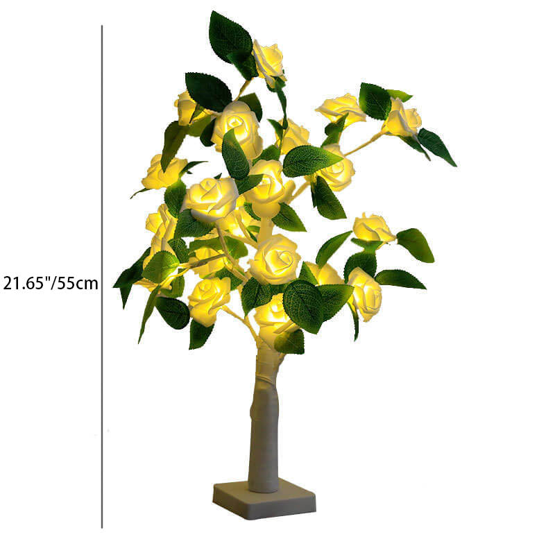 Christmas Decorative Plastic Tree Table Lamp