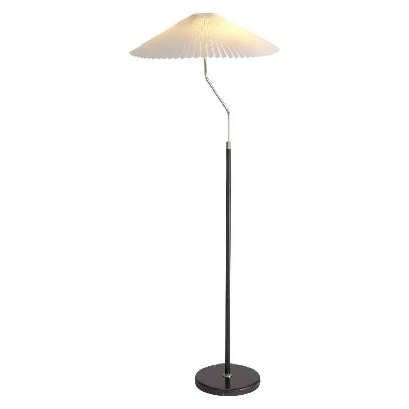Pleated Hardware Floor Lamp