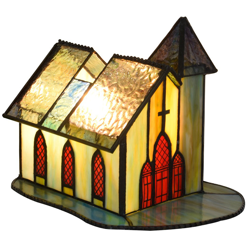 Glass House Chapel Night Table Lamp