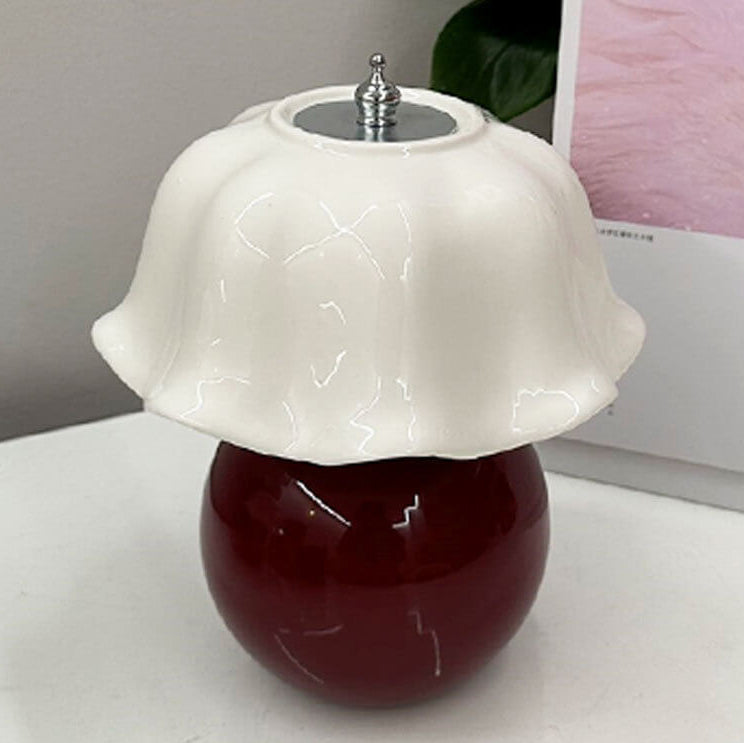 Decorative Floral Ceramic Table Lamp