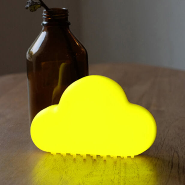 Cloud Plastic Rechargeable Sound Floor Lamp