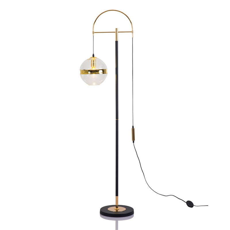 Glass Ball Floor Lamp