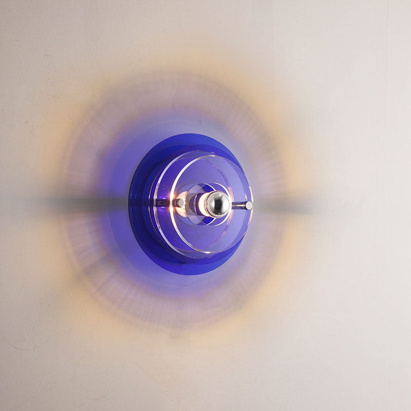 Colorful Iron Acrylic Flying Wall Lamp