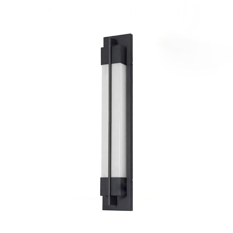 Imitation Marble Rectangle Acrylic Outdoor Light