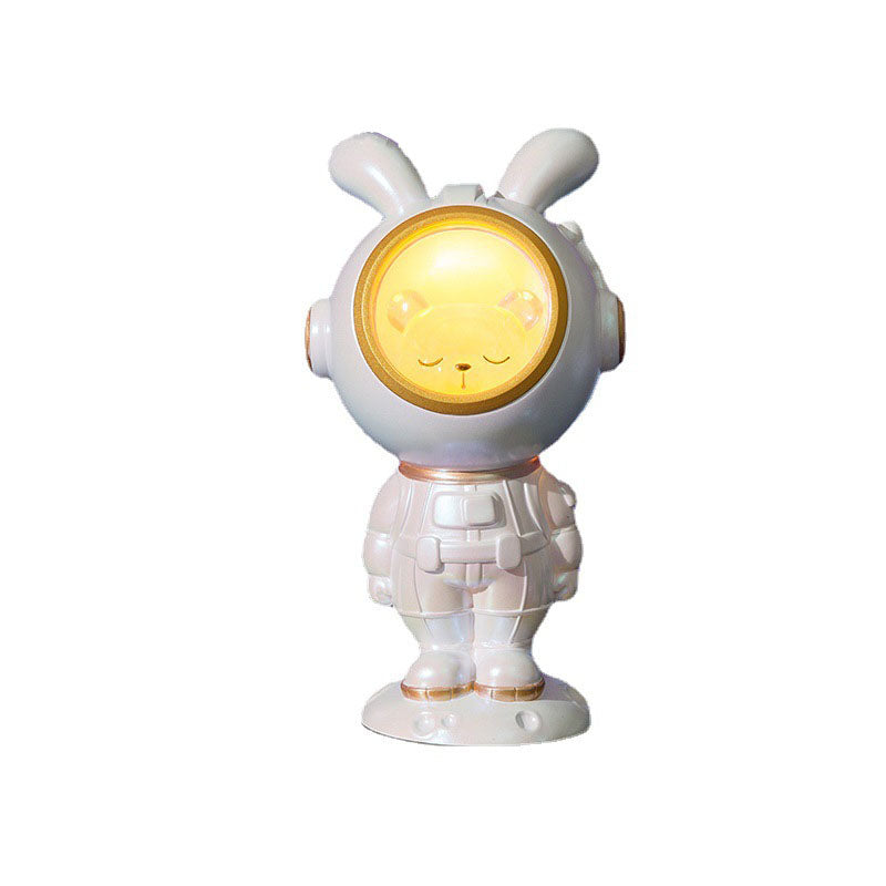 Astronaut Rabbit Duck Resin Table Lamp