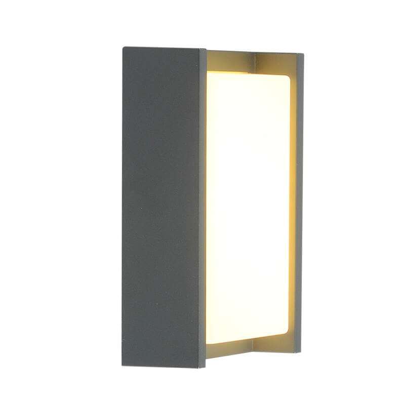 Square PC Patio Outdoor Light