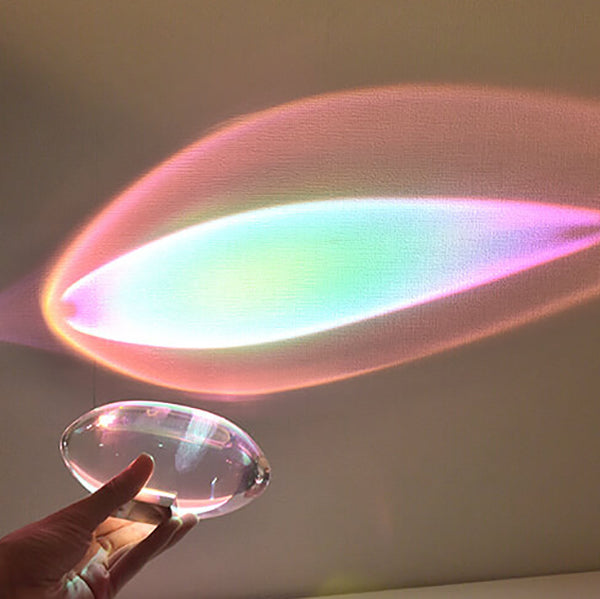 Crystal Projection Angel Eye Table Lamp