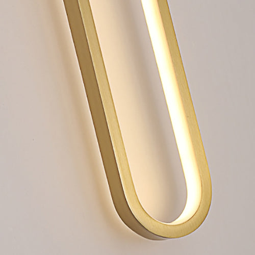 Full Copper Ring Design Wall Lamp