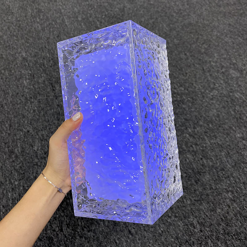 Ice Cube Acrylic RGB Table Lamp