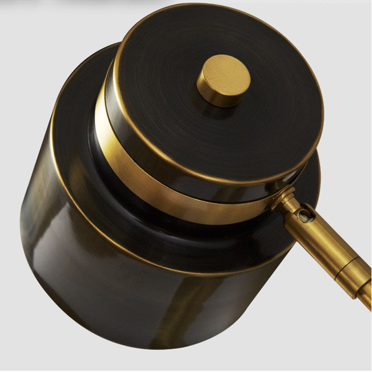 Copper Cylinder Table Lamp