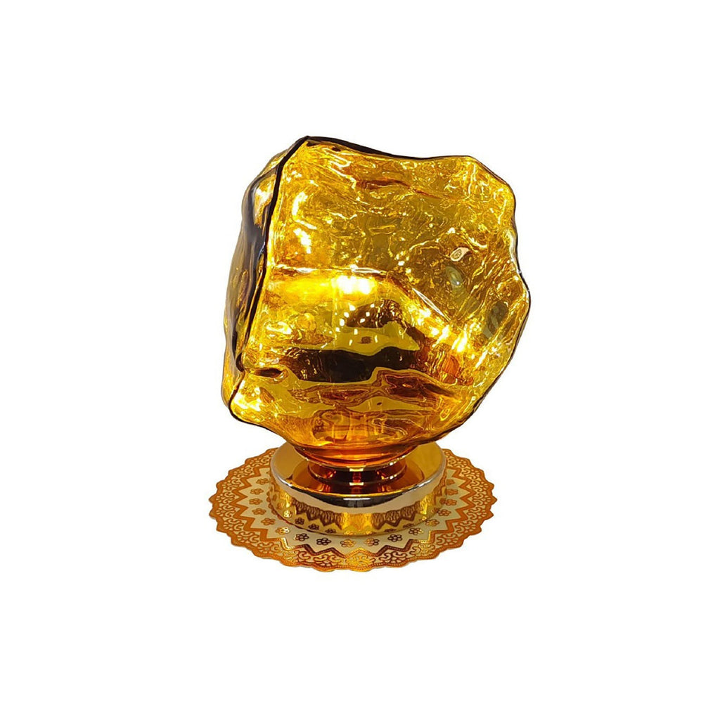 Glass Lava Design Bedroom Table Lamp