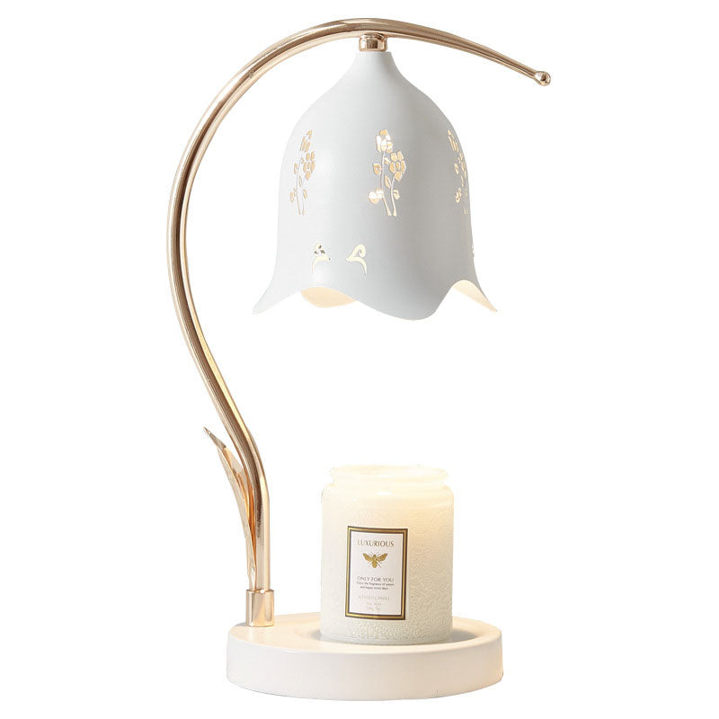 Iron Rose Melting Wax Table Lamp