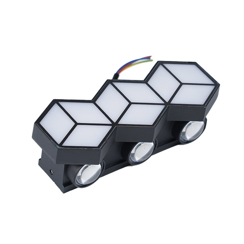 Aluminum Acrylic Lozenge Patio Outdoor Light
