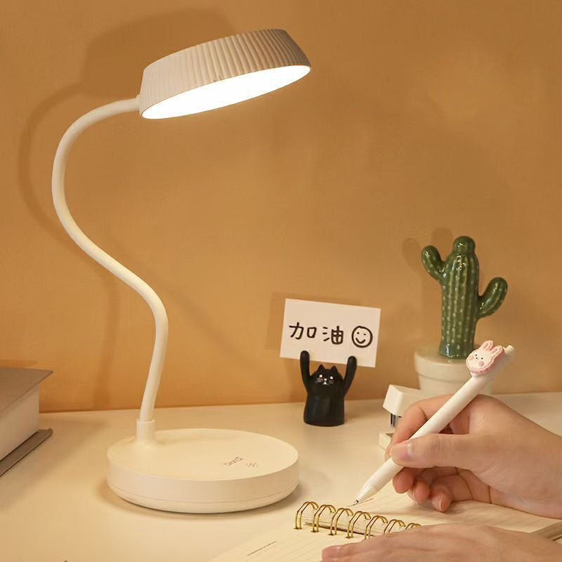 Round Plate Touch Eye Table Lamp