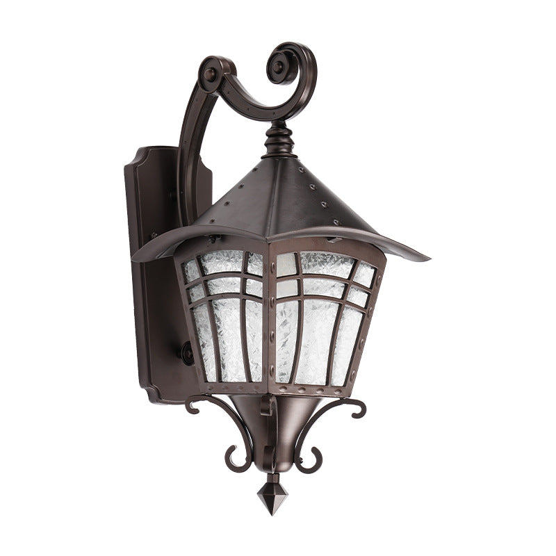 Aluminum Glass Cone Cylinder Outdoor Light