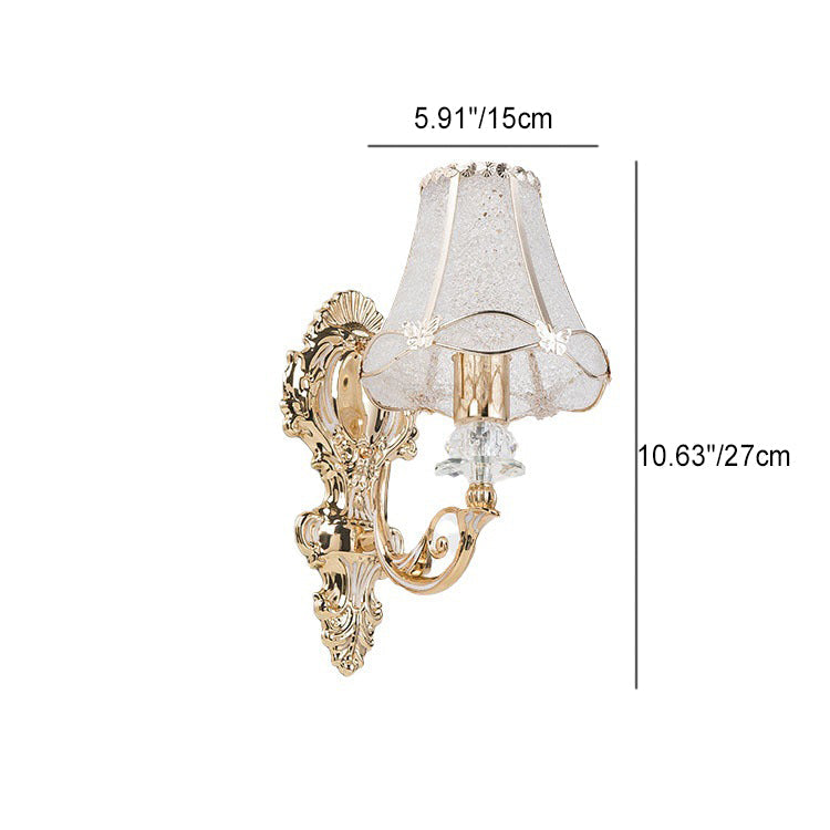 Resin Iron Conic Cylinder Wall Lamp
