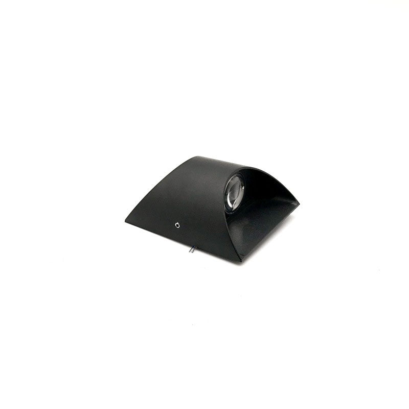 Solid Color Aluminum Square Outdoor Light