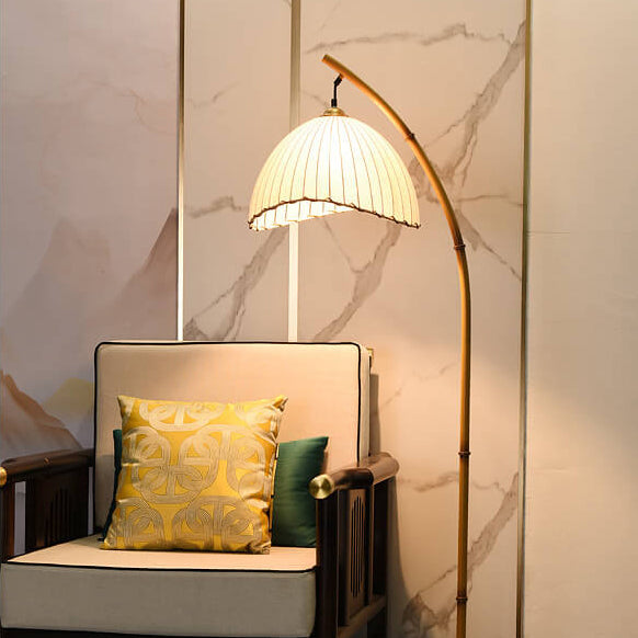 Retro Zen Simulation Bamboo Floor Lamp