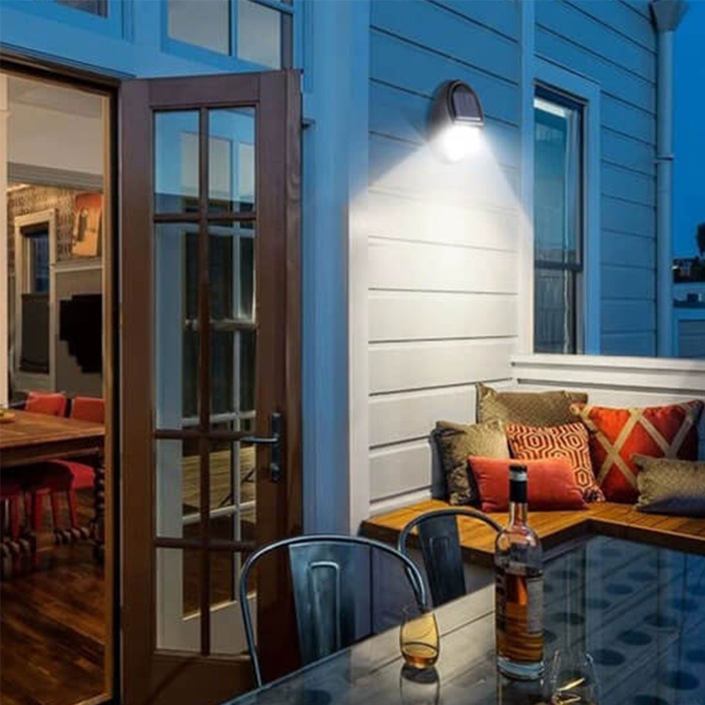 Oval Fence Outdoor Light