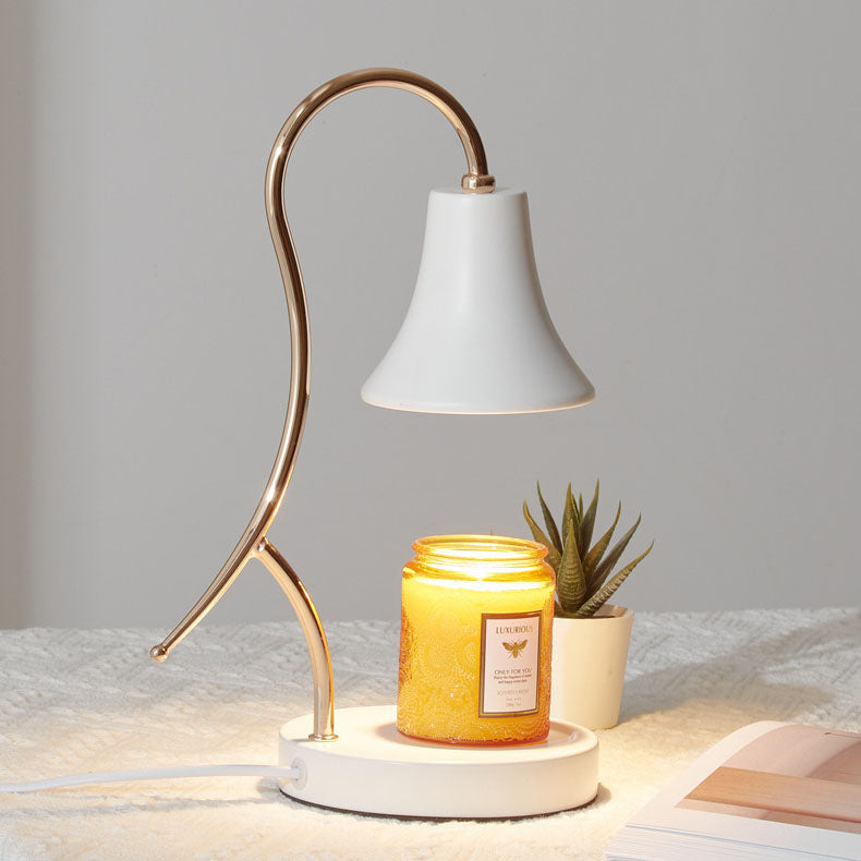 Iron Flower Shape Melting Table Lamp