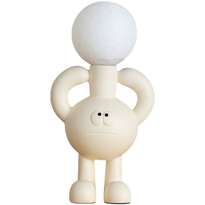 Resin Glass Ball Cartoon Table Lamp