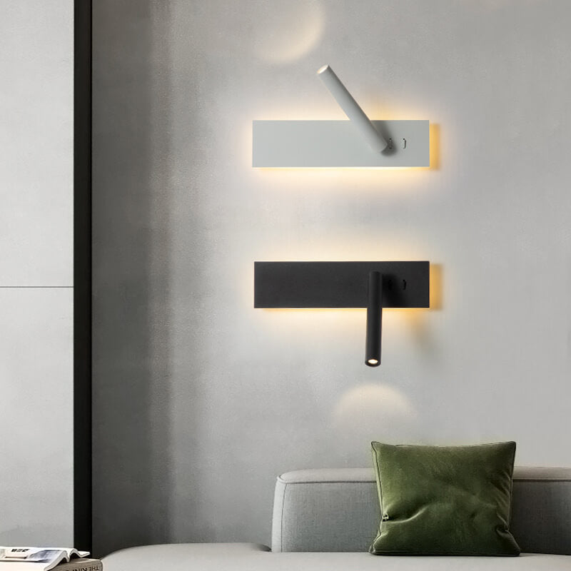 Rectangular Rotating Wall Lamp