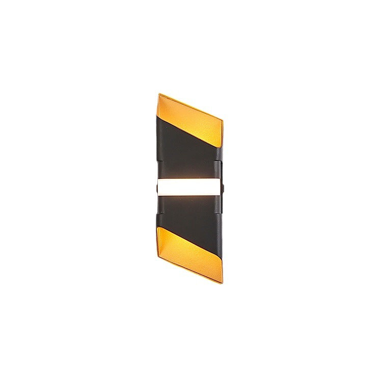 Square Aluminum Glass Up Outdoor Light