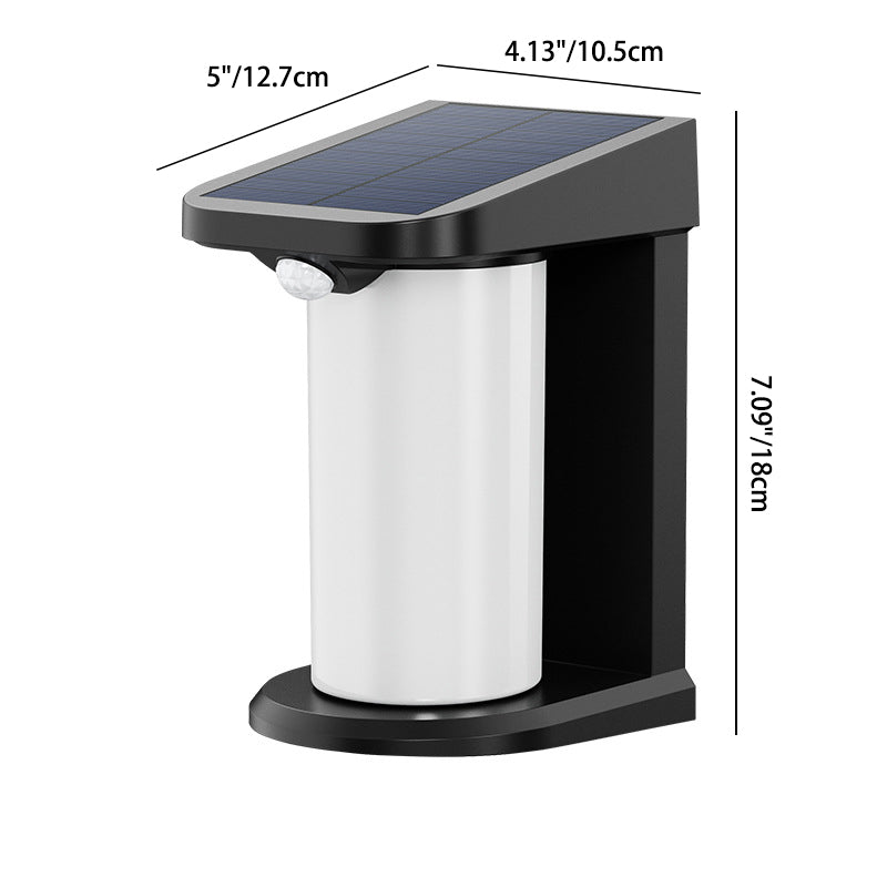 Cylinder PC ABS Garden Outdoor Light
