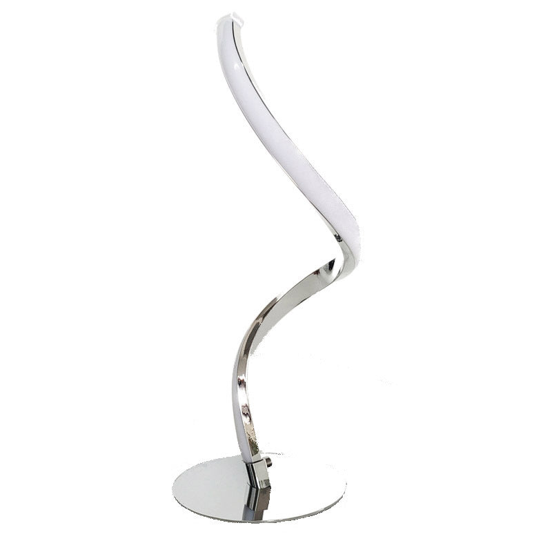 Iron Aluminum PVC Line Table Lamp