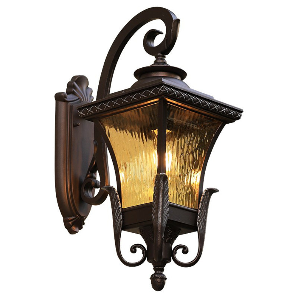 Aluminum Water-ripple Acrylic Patio Outdoor Light