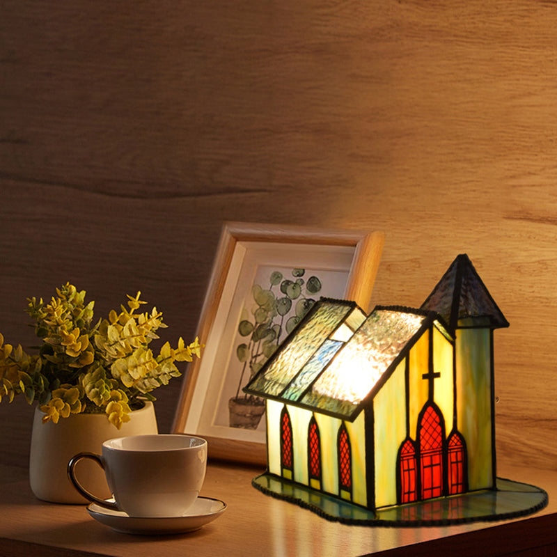Glass House Chapel Night Table Lamp