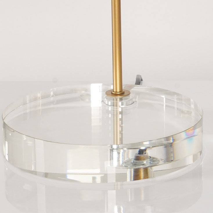 Hardware Dome Crystal Bedroom Table Lamp