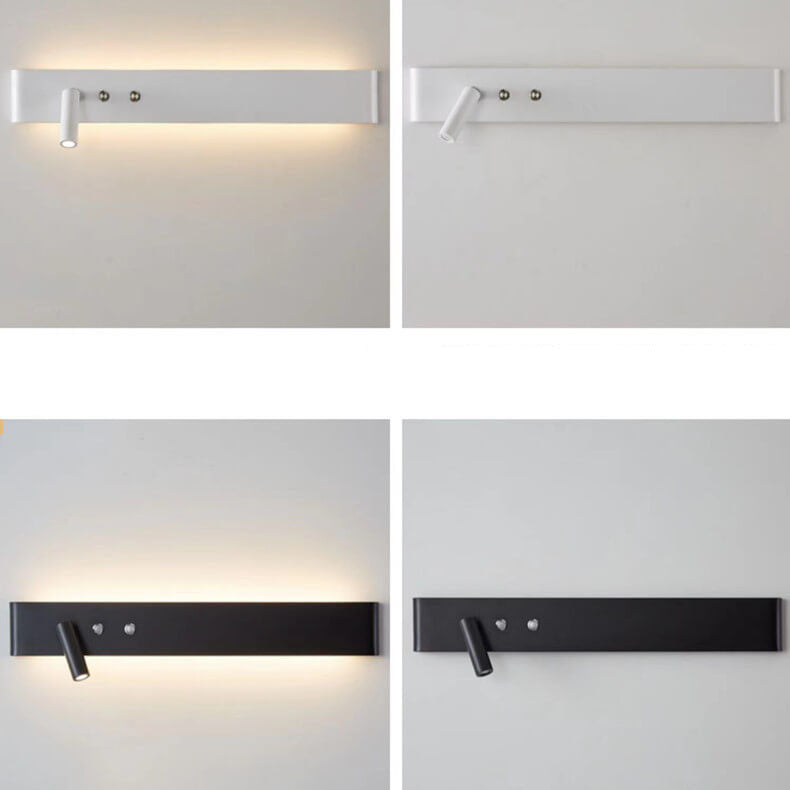Rectangular Aluminum Iron Wall Lamp