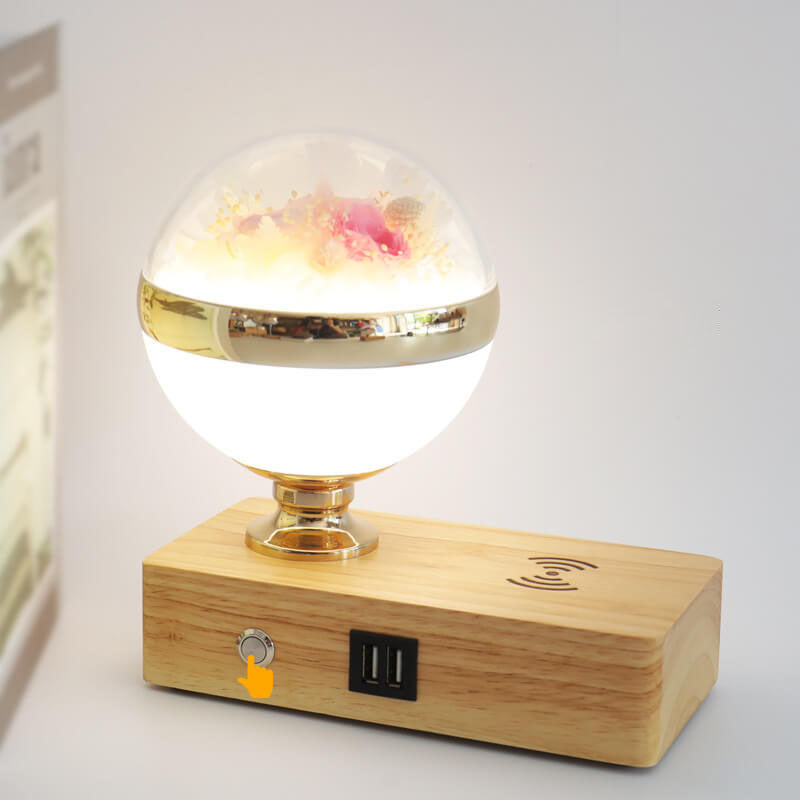 Permanent Flower Night Smart Table Lamp