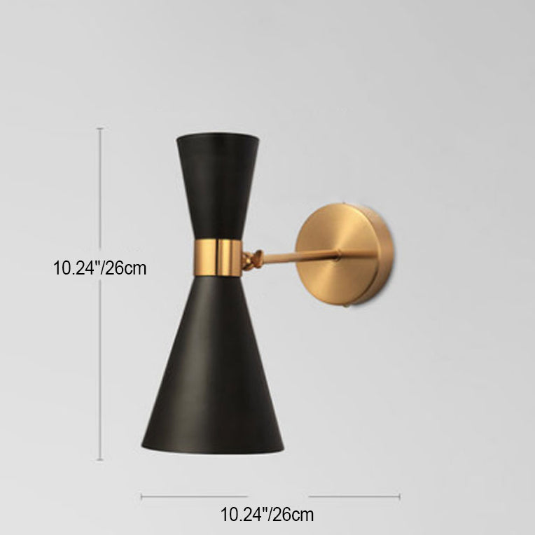 Iron Double-Ended Horn Shape Wall Lamp