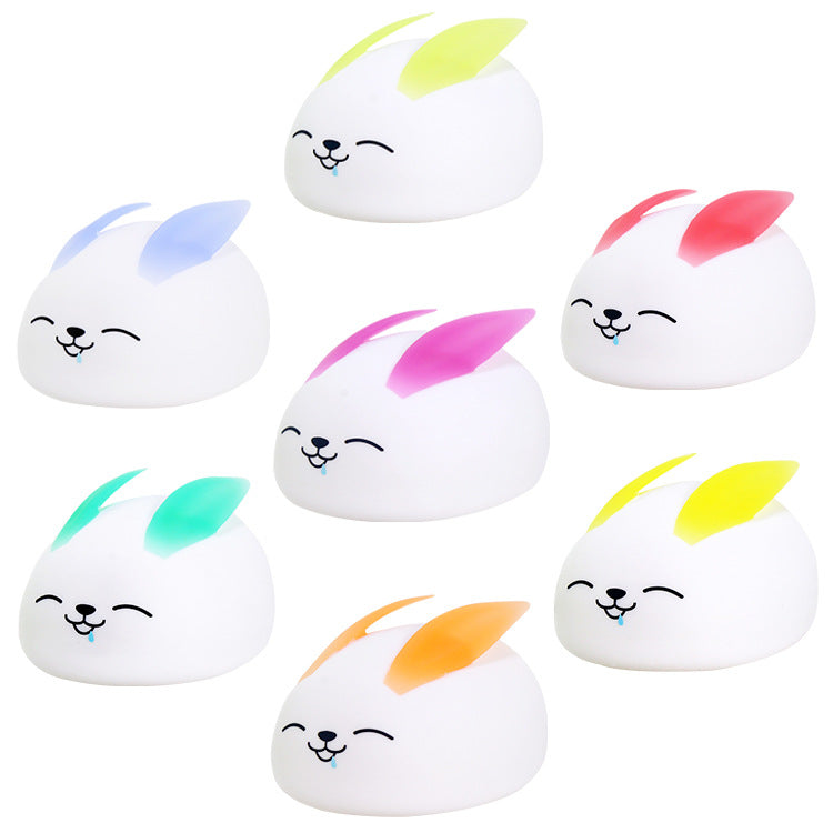 Rabbit Silicone Night Table Lamp