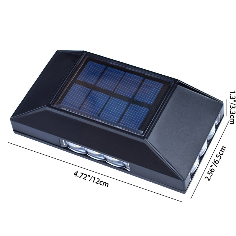 Sensor Rectangle ABS Plastic Outdoor Light