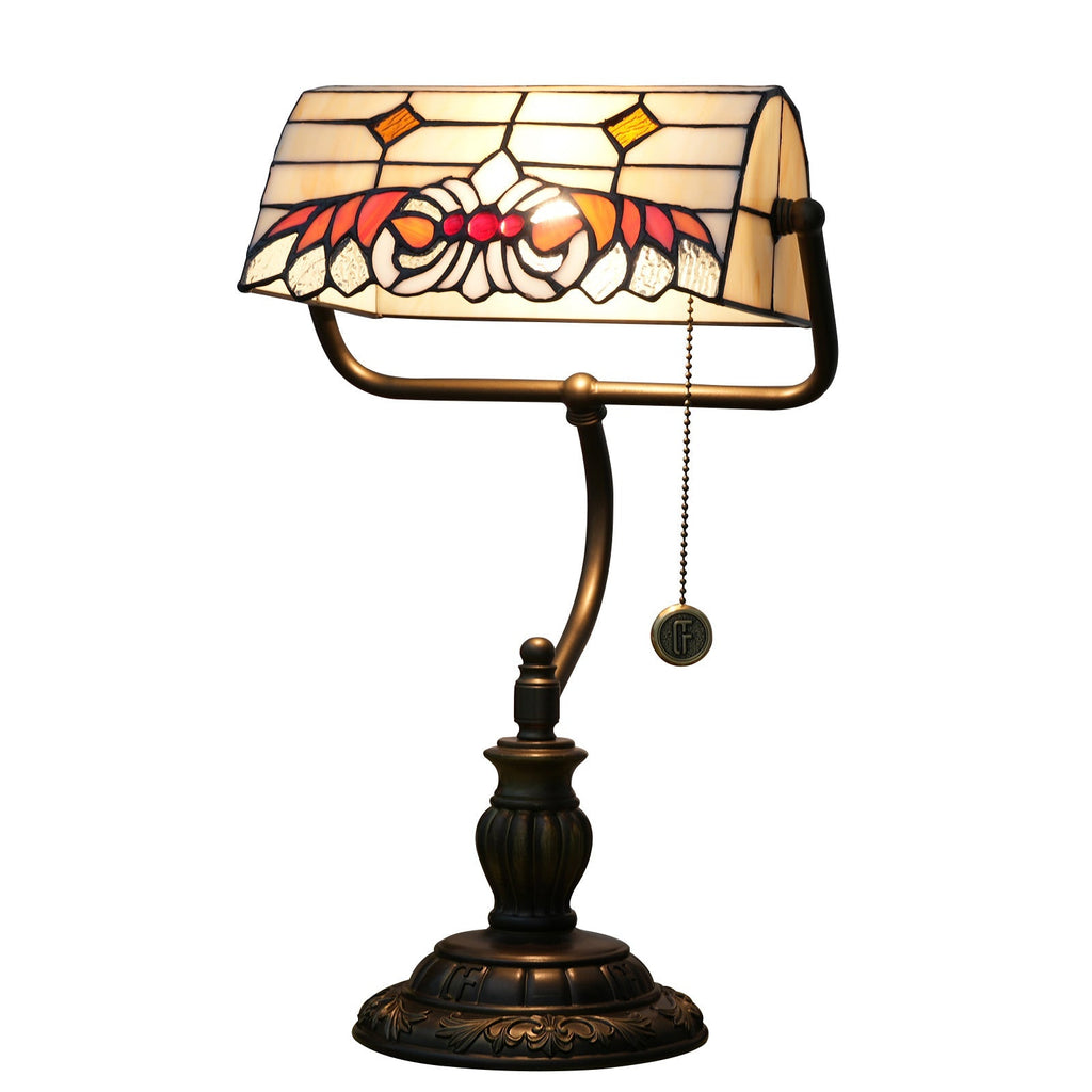 Angel Wings Stained Glass Table Lamp