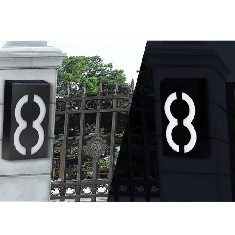 Door Sign Digital RGB Outdoor Light