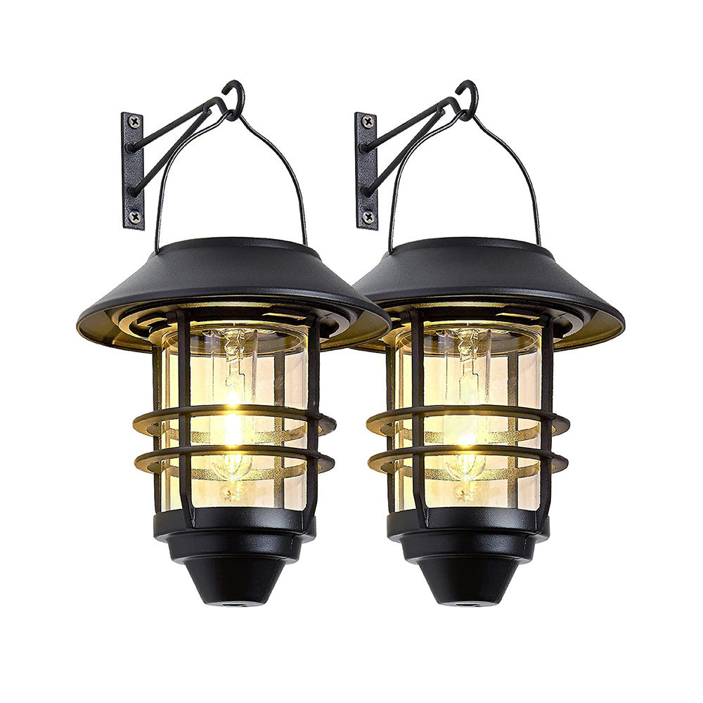 Aluminum Glass Lantern Cylinder Outdoor Light
