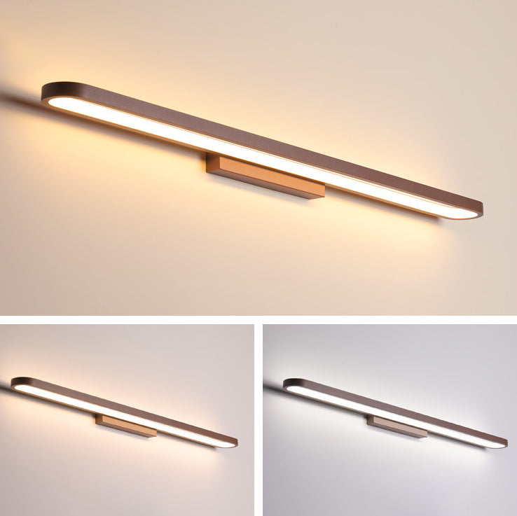 Circular Aluminum Vanity Mirror Wall Lamp