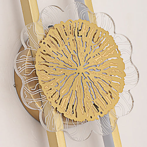 Full Copper Ring Design Wall Lamp