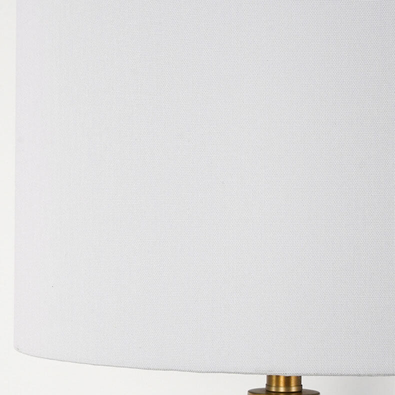 Flowing Gold Glazed Glass Table Lamp