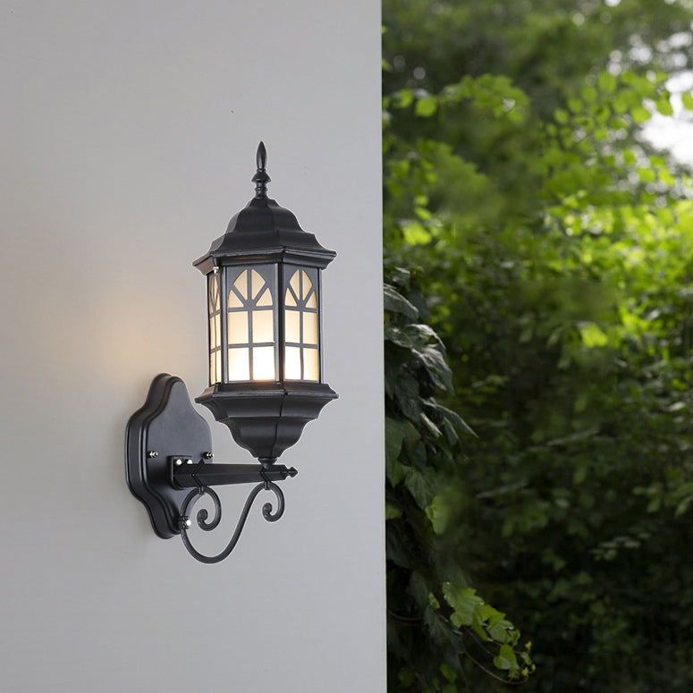 Aluminum Glass Cylinder House Outdoor Light