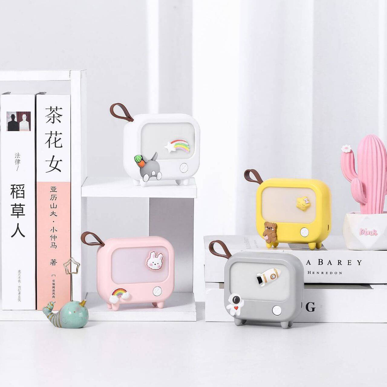Mini TV Night Table Lamp