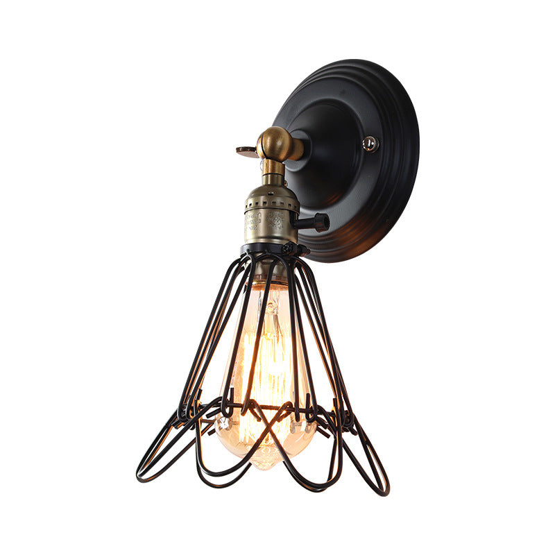 Iron Bracket Dining Room Wall Lamp