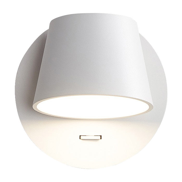 Dome Frosted Rotatable Aluminum Wall Lamp