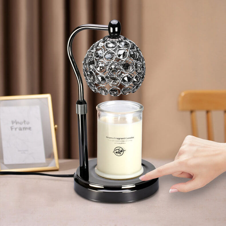 Rotatable Metal Ball Touch Table Lamp