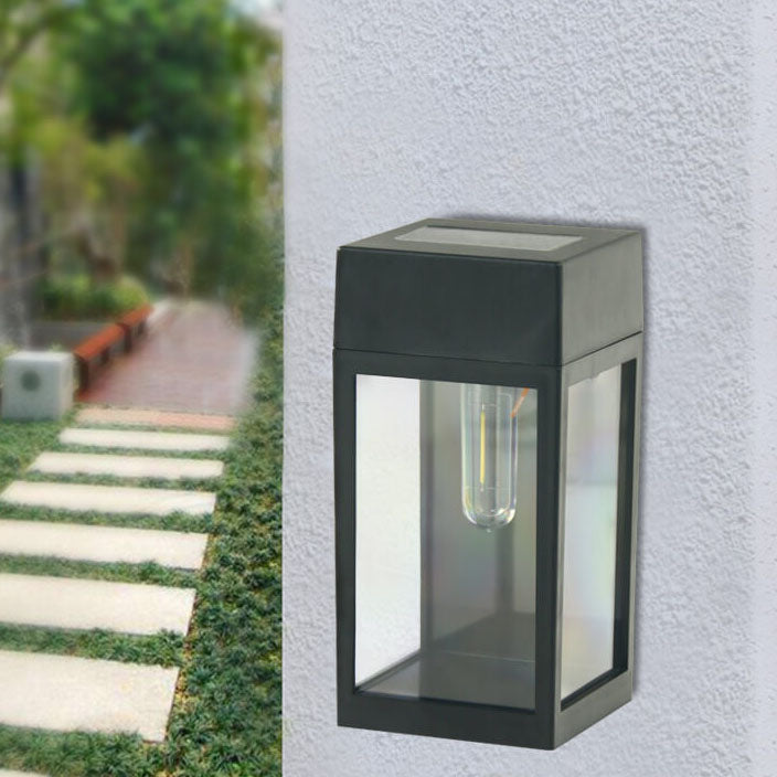Rectangular Plastic Garden Outdoor Light