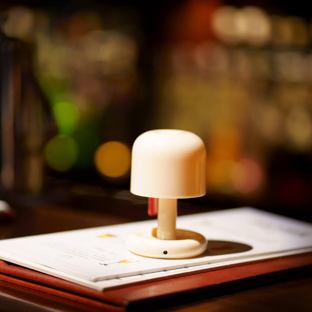 Decorative Mushroom Plastic Table Lamp